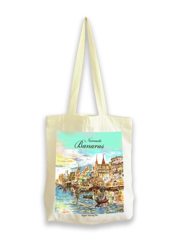 Namaste Banaras- Tote bag - Image 2