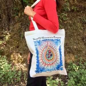 Omkar Flowering Tote Bag