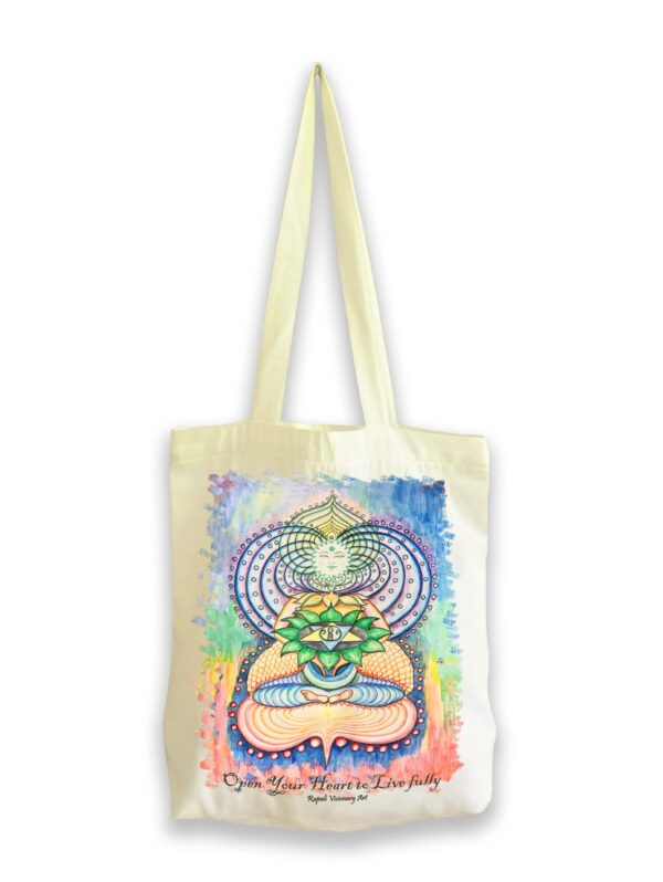 Anahat(Heart Chakra) Goddess Tote bag - Image 2