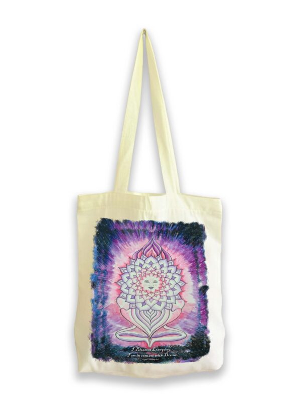 Sahashara -Crown Chakra - Tote Bags - Image 2