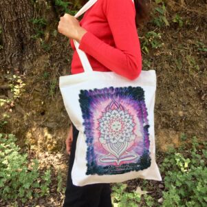 Sahashara -Crown Chakra - Tote Bags