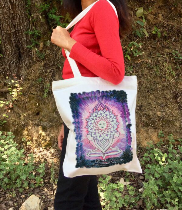 Sahashara -Crown Chakra - Tote Bags