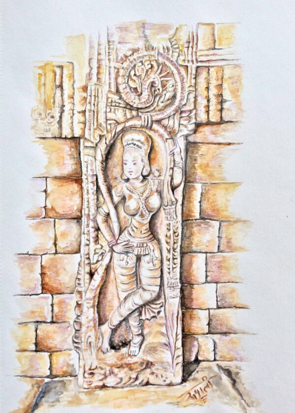 Rustic Goddess- Set of 2 Original Paintings - Image 3