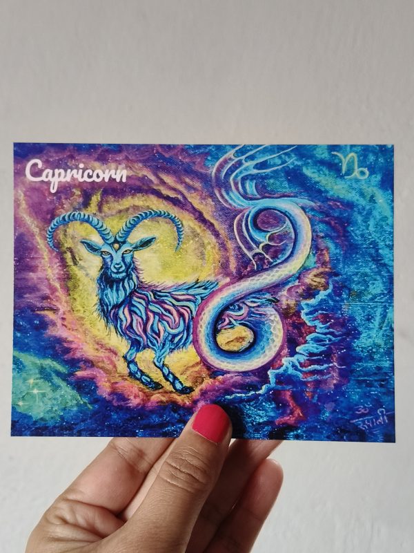 Capricorn - Flat Post Card - Image 3