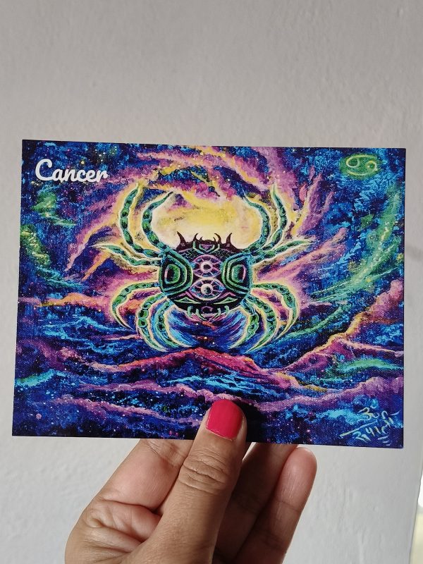 Cancer- Flat Post Card - Image 3
