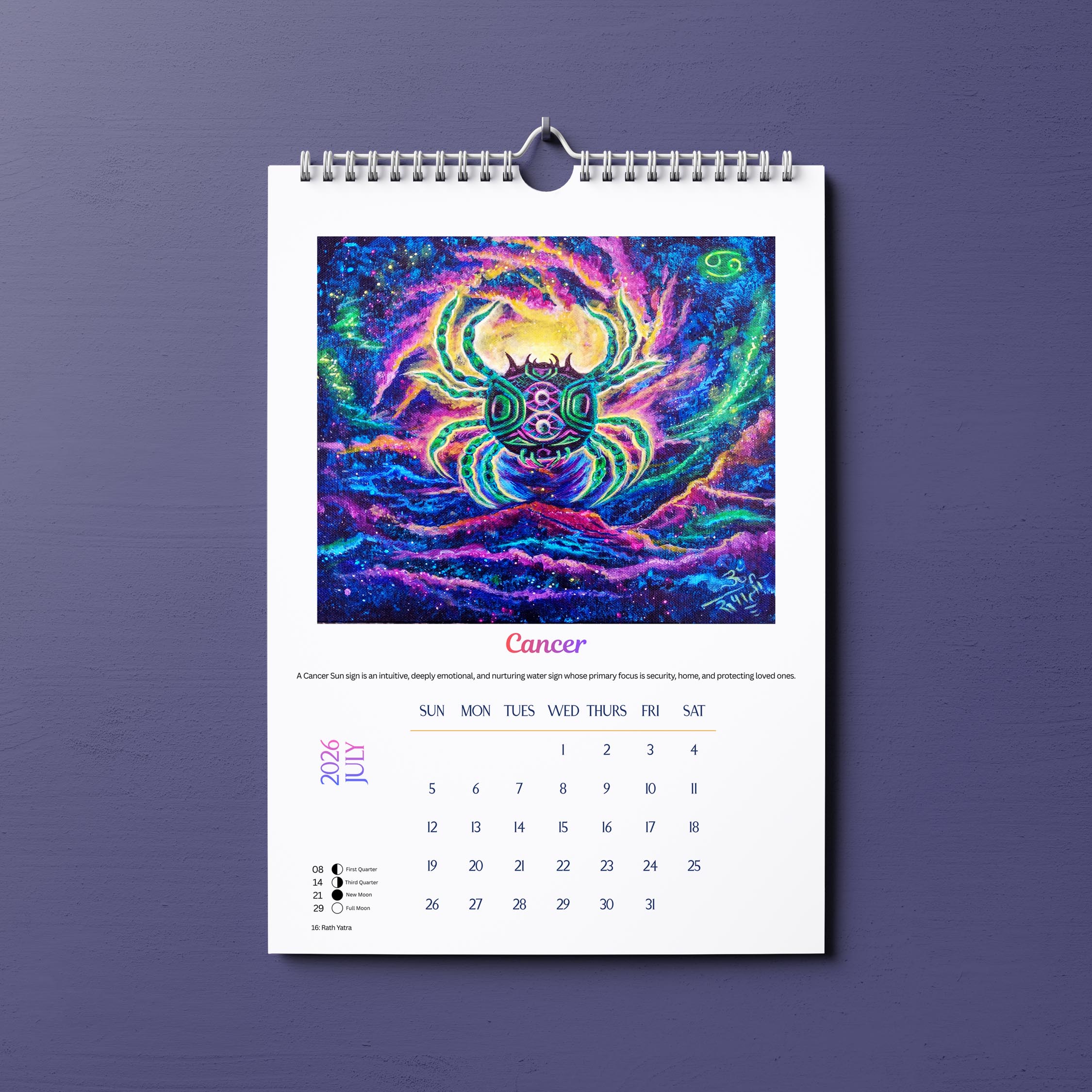 Zodiac art Calendar 2026 - Image 10