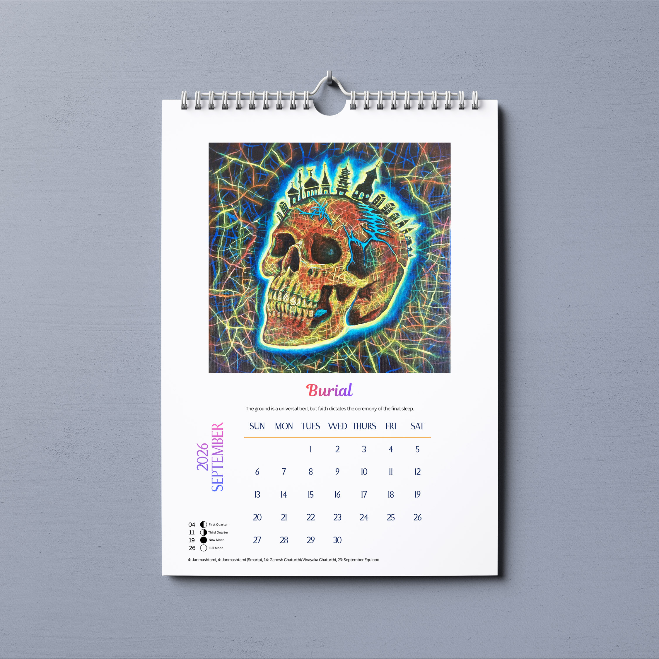 Large Visionary Art Calendar 2026 A3 Size - Image 11