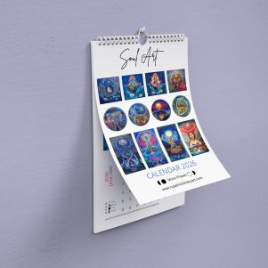 Large Visionary Art Calendar 2026 A3 Size