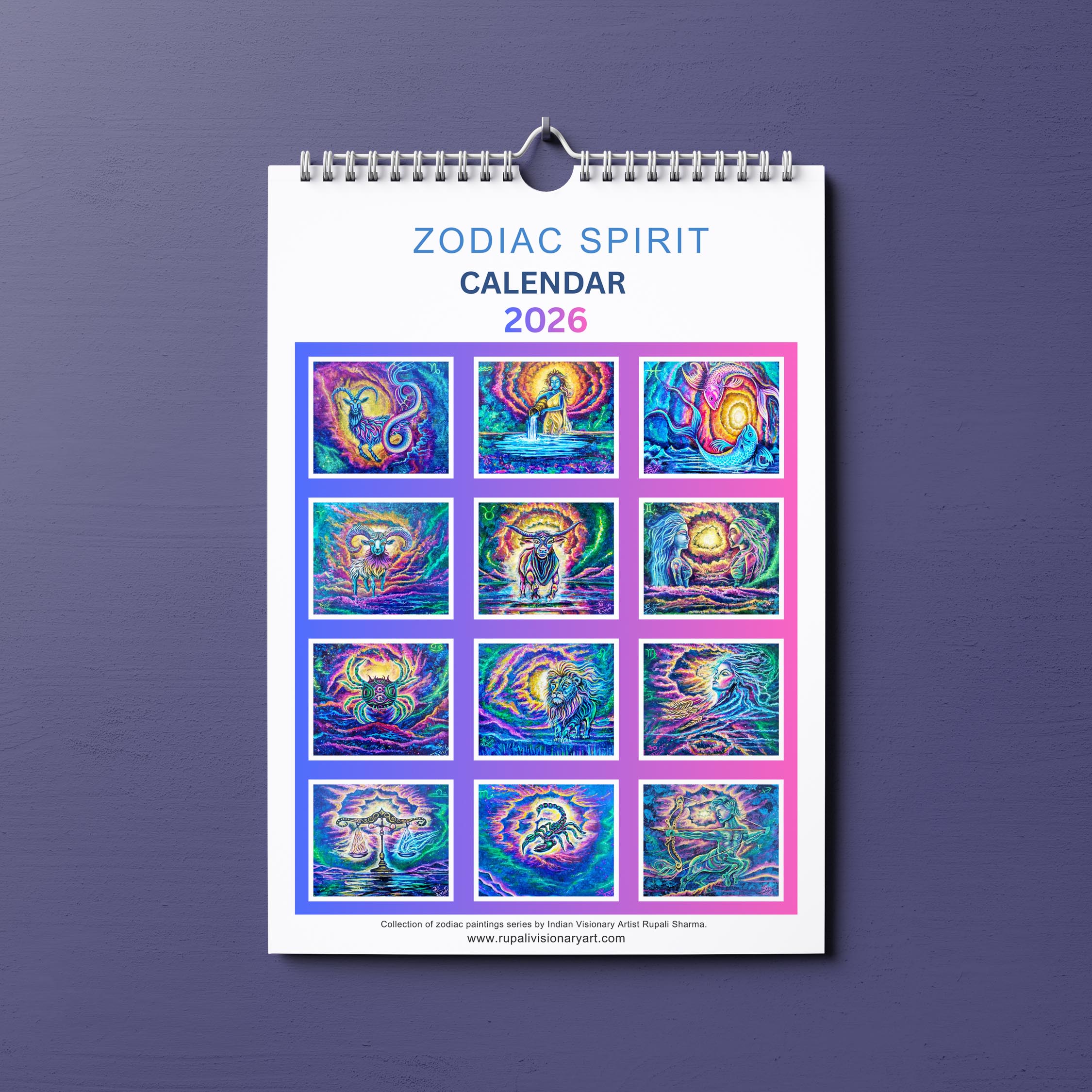 Zodiac art Calendar 2026 - Image 2