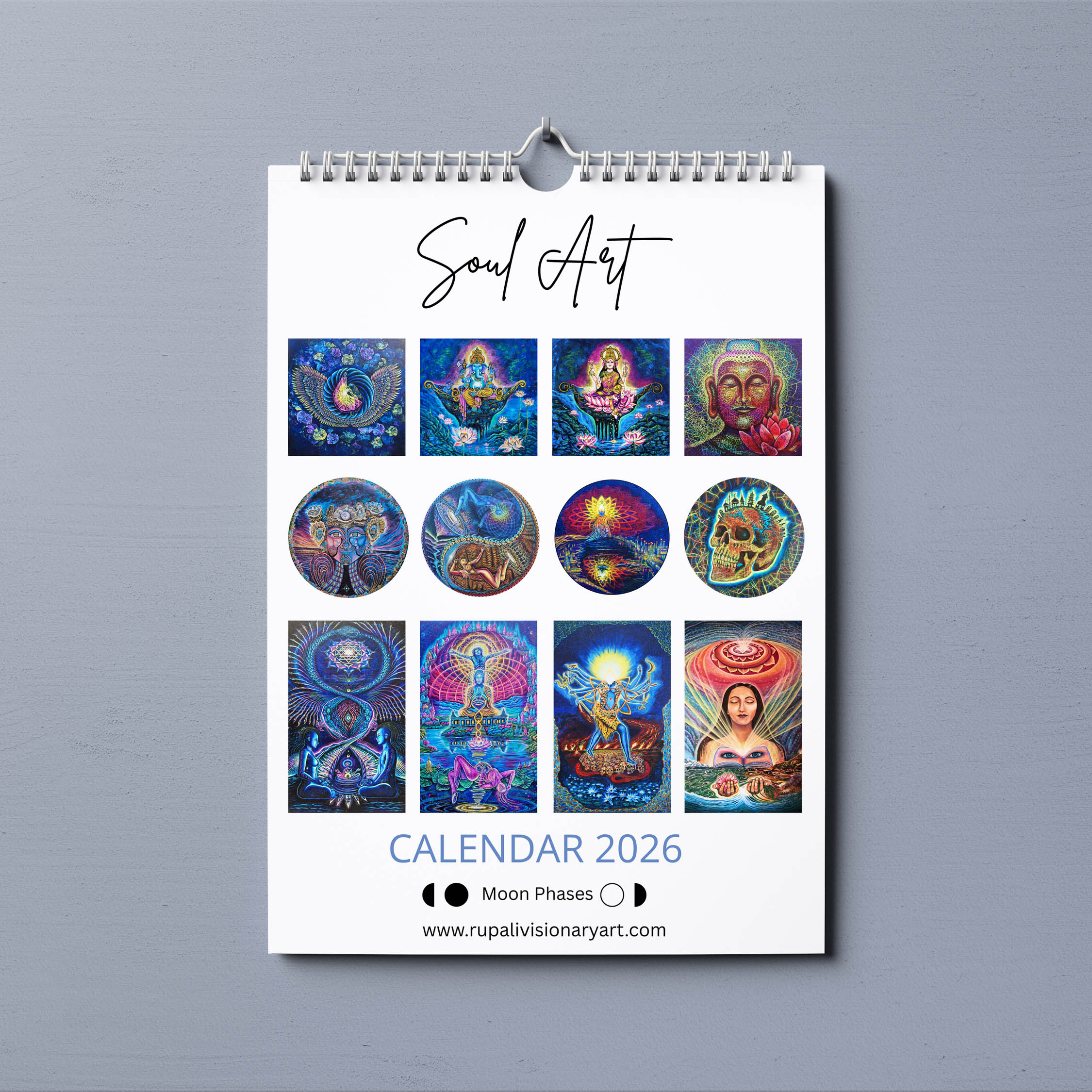 Large Visionary Art Calendar 2026 A3 Size - Image 2