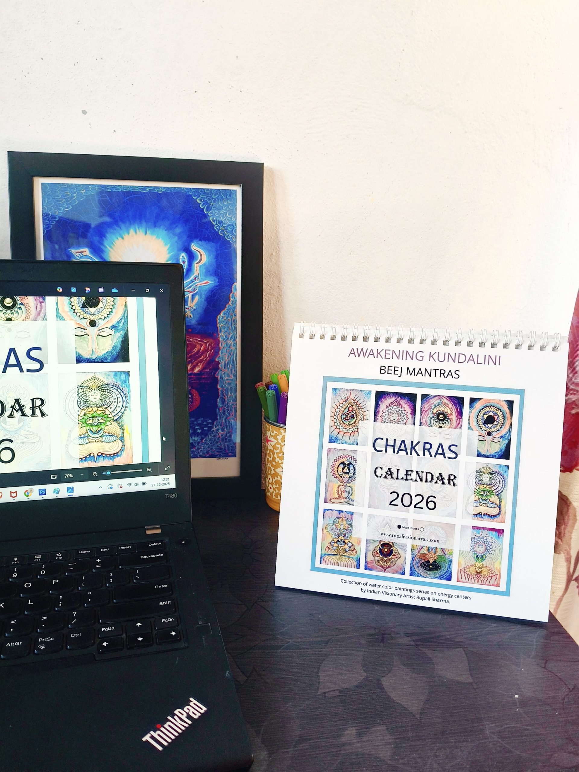 Awakening Kundalini Desk Calendar