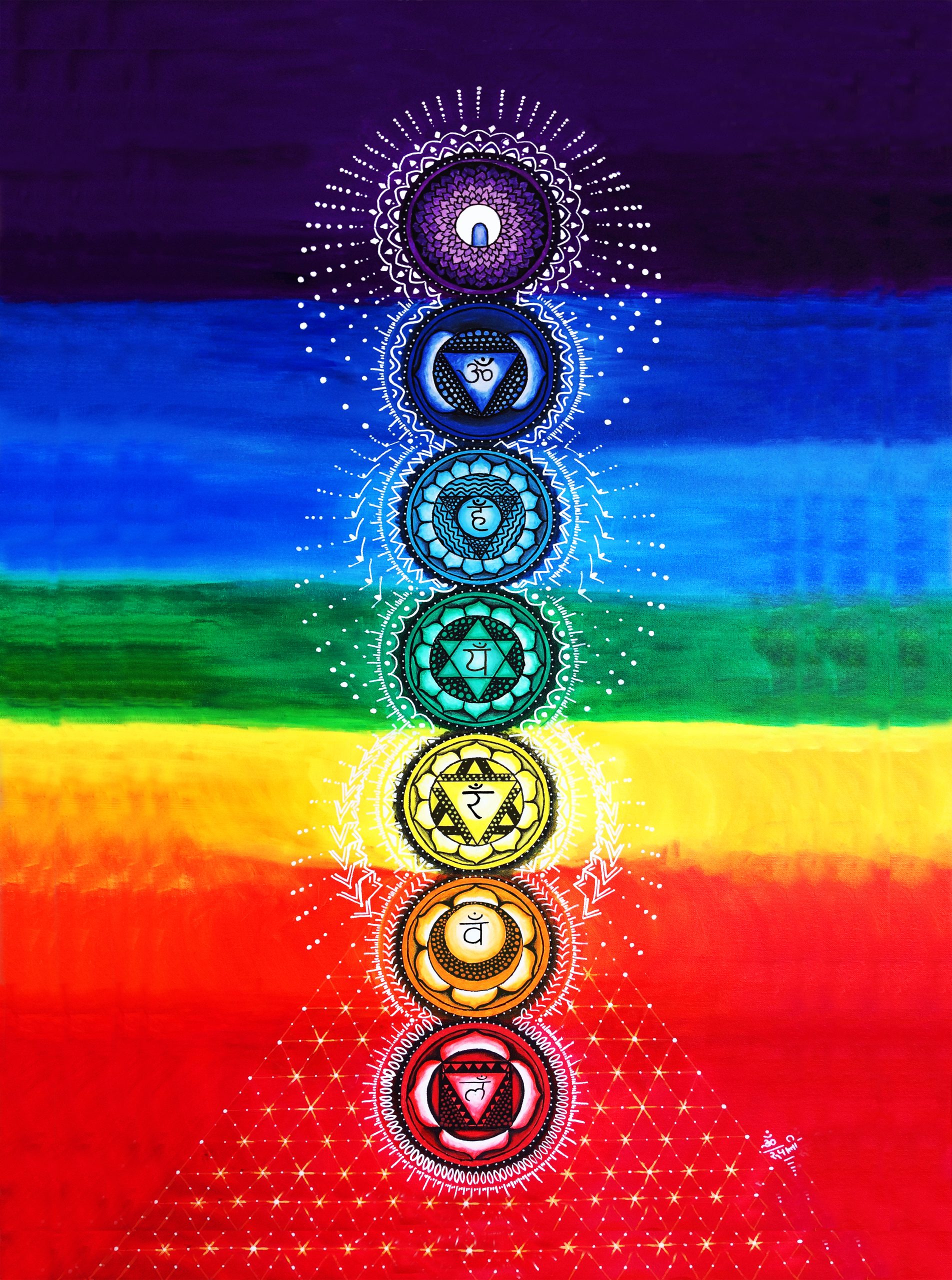Seven Chakras Tapestry - Image 4