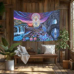 Queen of the Universe Tapestry