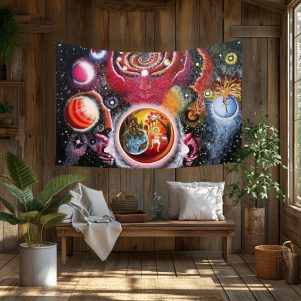 Dream Of Trinity Tapestry